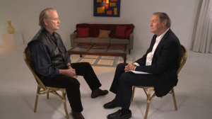 Bill Murray and Charlie Rose